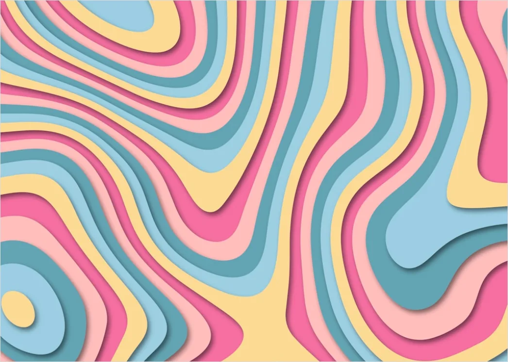 Detail Retro 70s Groovy Background Number 15