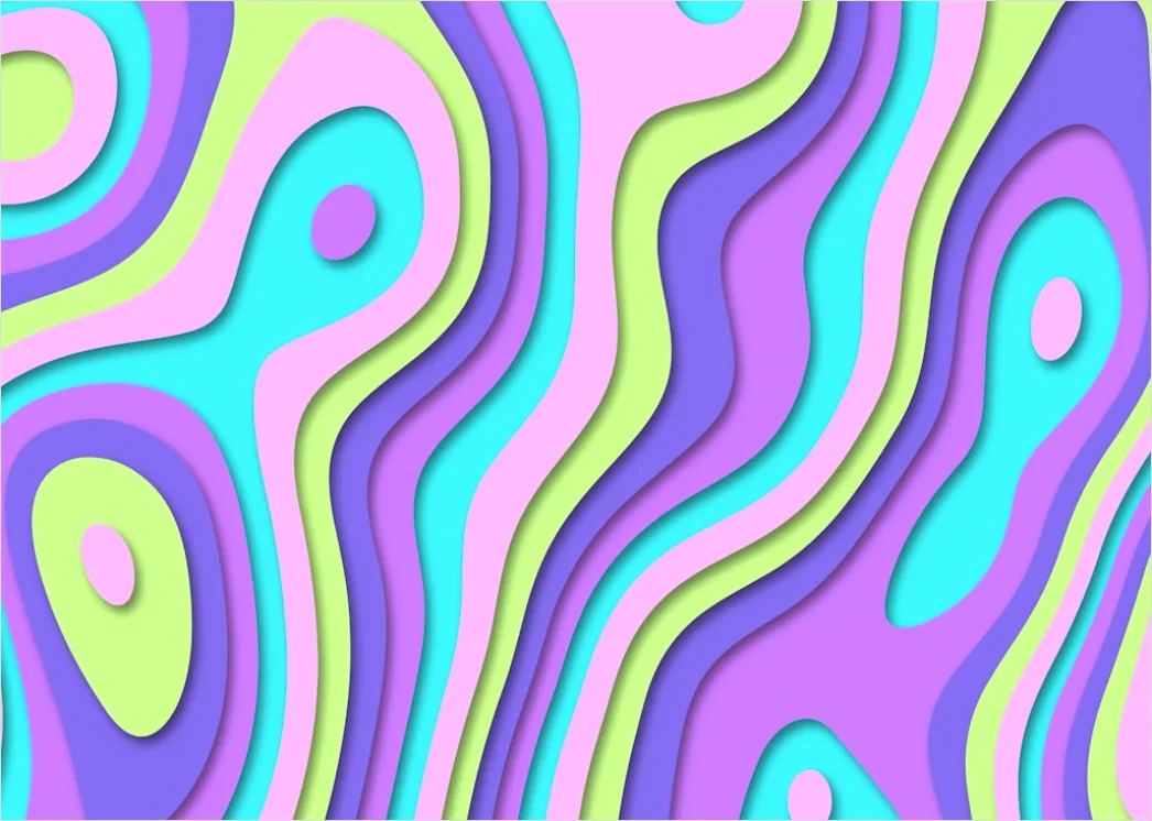 Detail Retro 70s Groovy Background Number 6