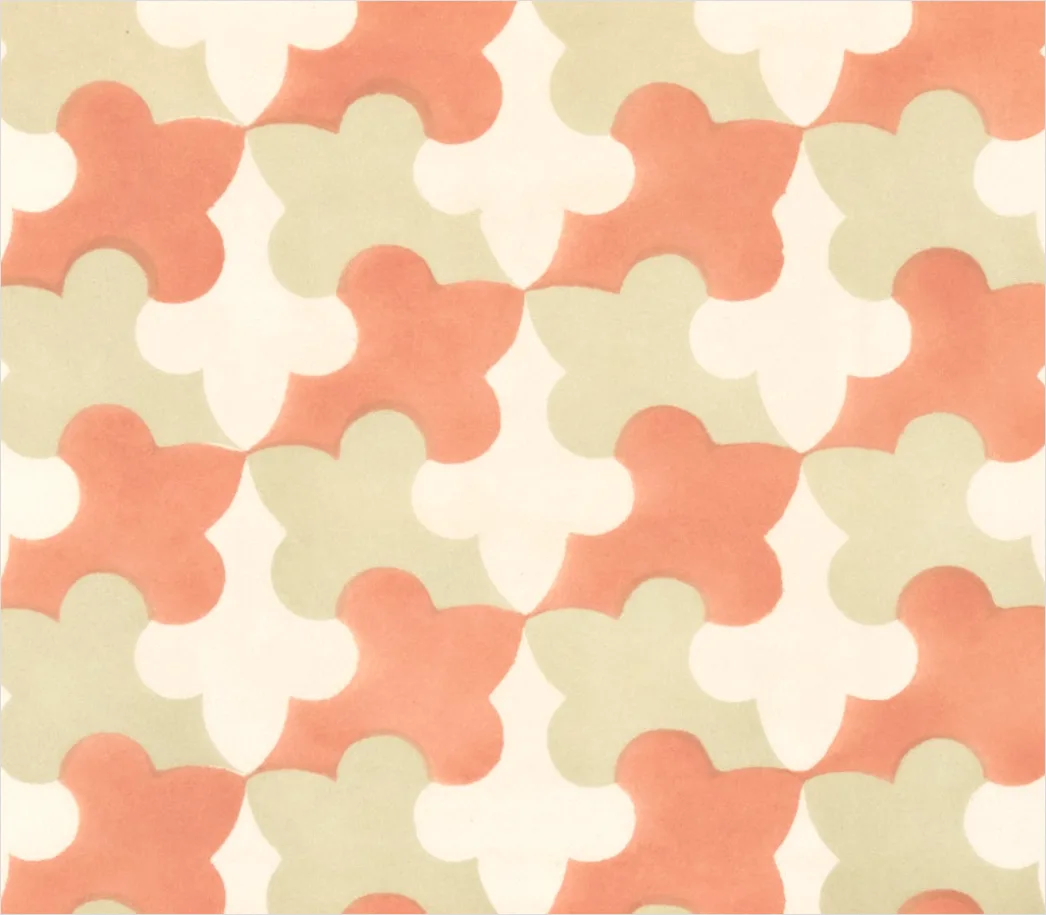 Detail Retro 70s Groovy Pattern Number 2