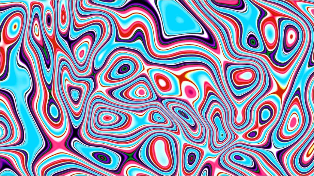 Detail Retro 70s Groovy Pattern Number 12
