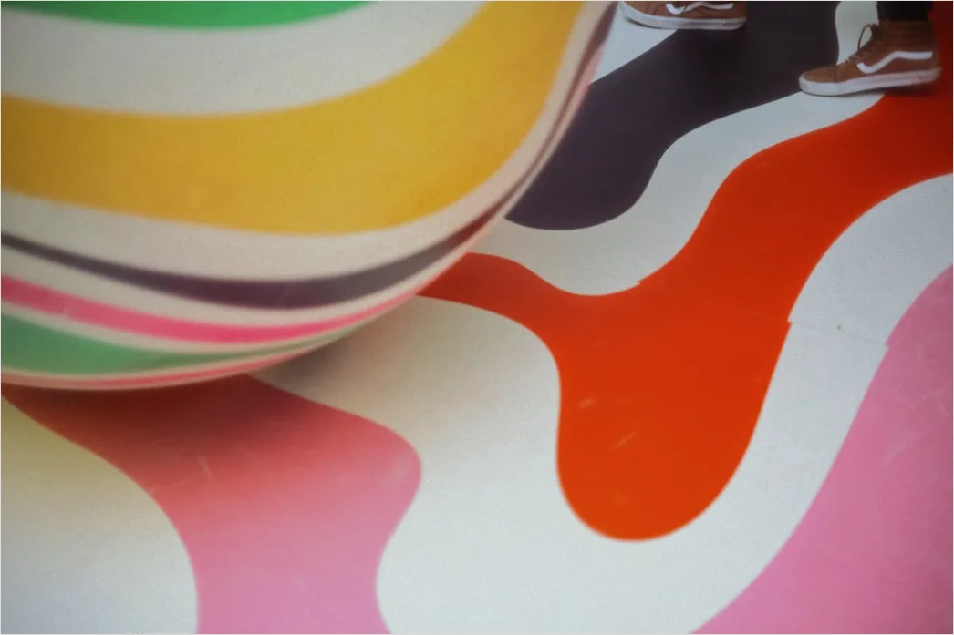 Detail Retro 70s Groovy Pattern Number 13