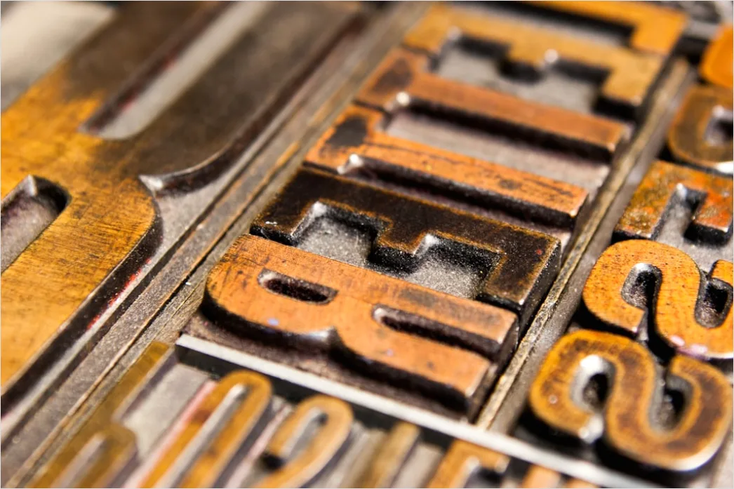 Detail Retro 70s Lettering Design Number 16