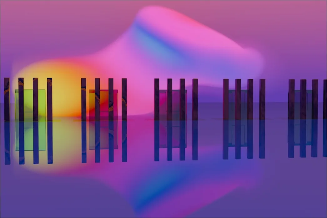 Detail Retro 80s Synthwave Background Number 19