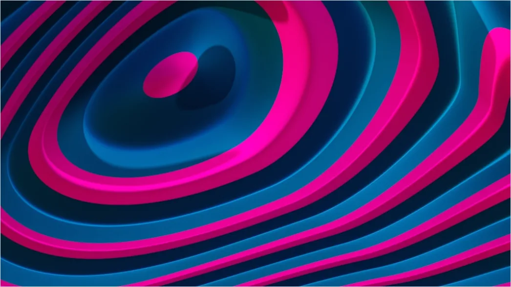 Detail Retro Abstract Geometric Pattern Number 6