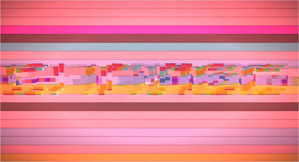 Detail Retro Abstract Geometric Pattern Number 7