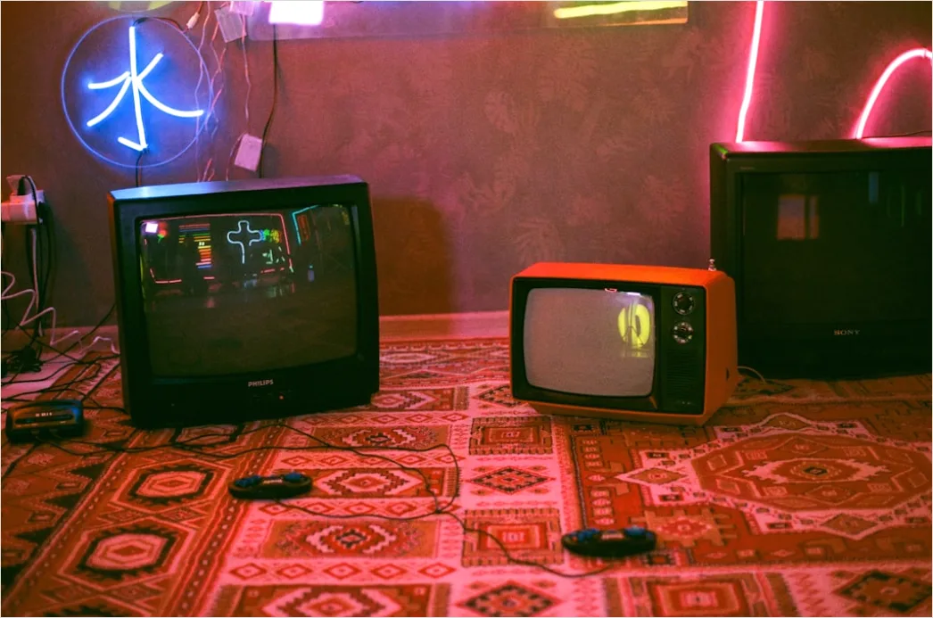 Detail Retro Analog Tv Static Number 7
