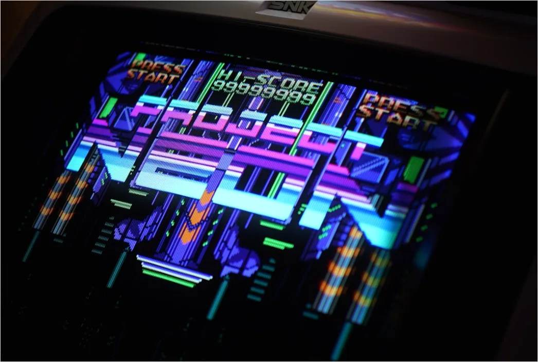 Detail Retro Arcade Poster Design Number 2