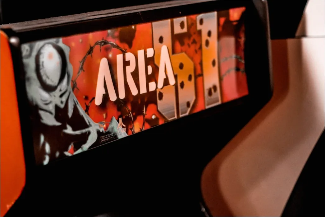 Detail Retro Arcade Poster Design Number 8