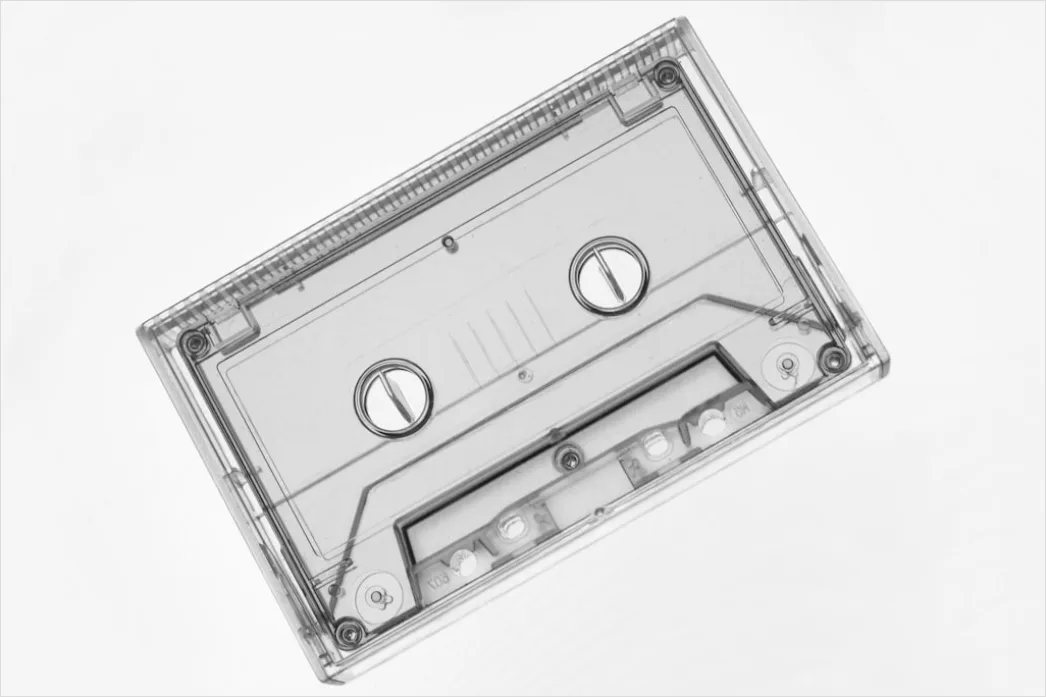 Detail Retro Cassette Tape Illustration Number 11