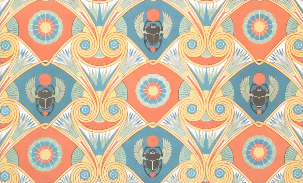 Detail Retro Celestial Pattern Background Number 19