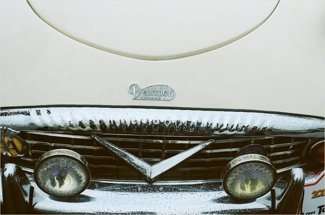 Detail Retro Classic Car Illustration Number 11