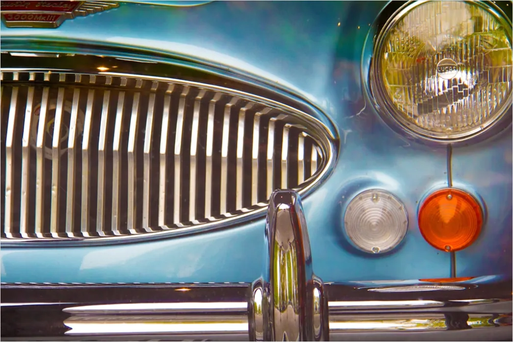 Detail Retro Classic Car Illustration Number 20