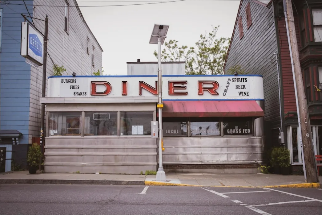 Detail Retro Diner Menu Template Number 11