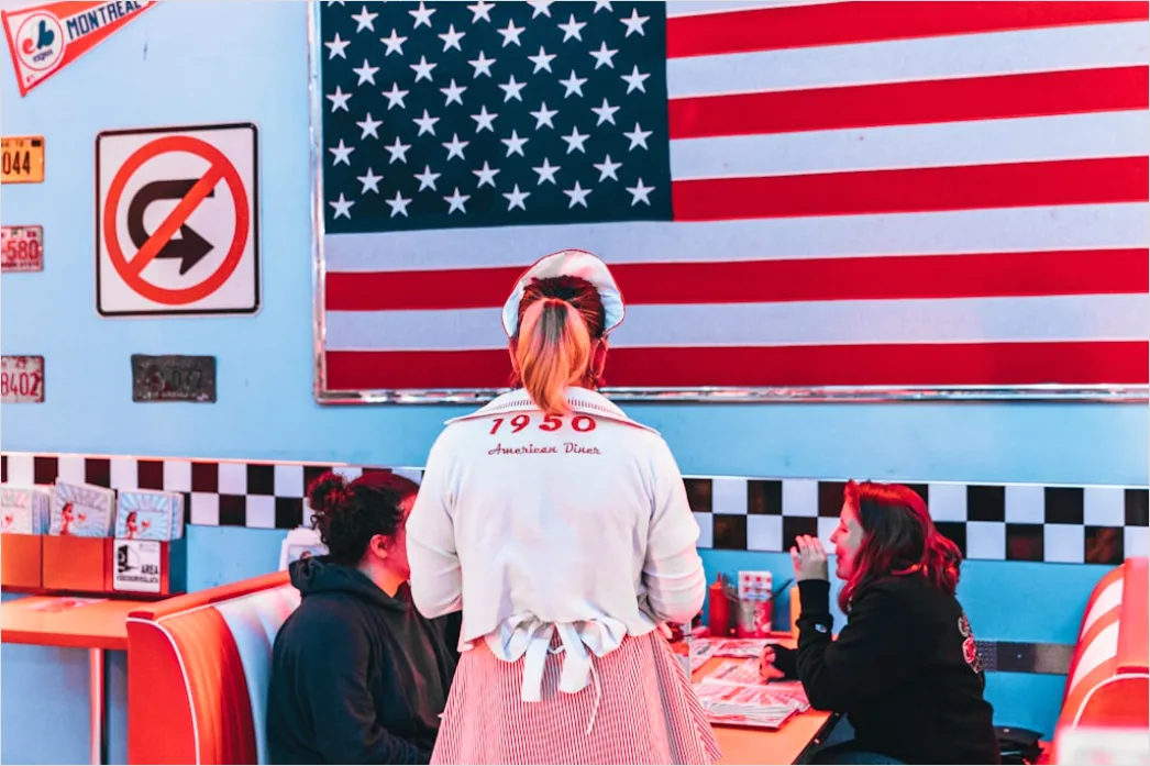 Detail Retro Diner Menu Template Number 16