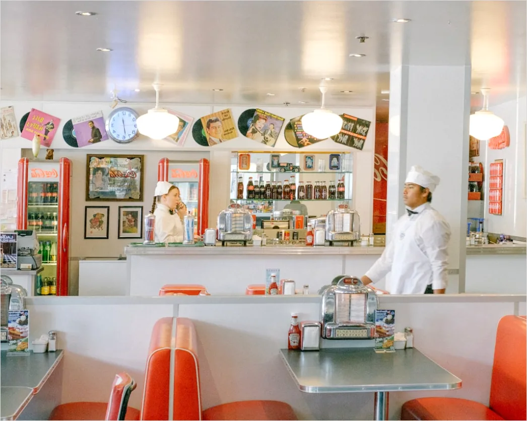 Detail Retro Diner Menu Template Number 19