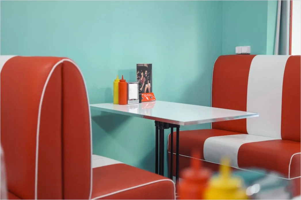 Detail Retro Diner Menu Template Number 3