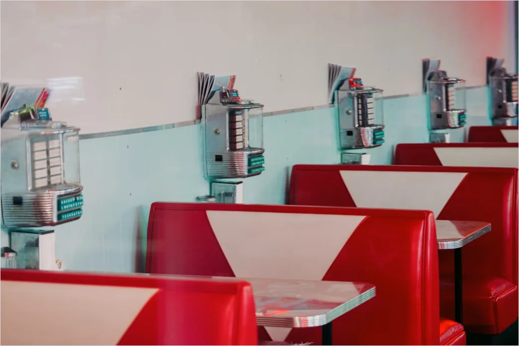 Detail Retro Diner Menu Template Number 9