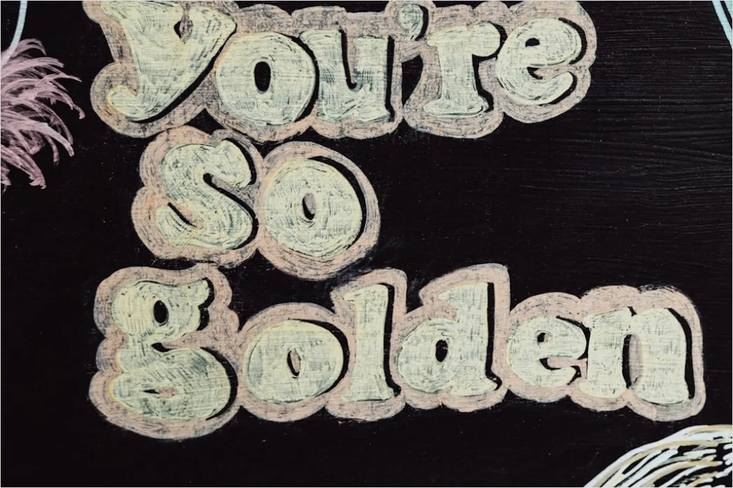 Detail Retro Groovy Font Poster Number 19