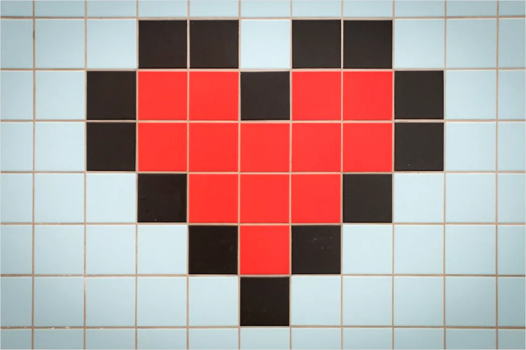 Retro Pixel Art Background E851