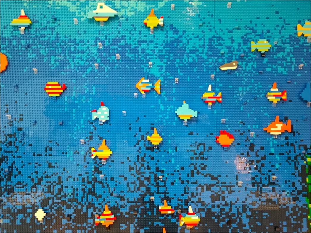 Detail Retro Pixel Art Background Number 19