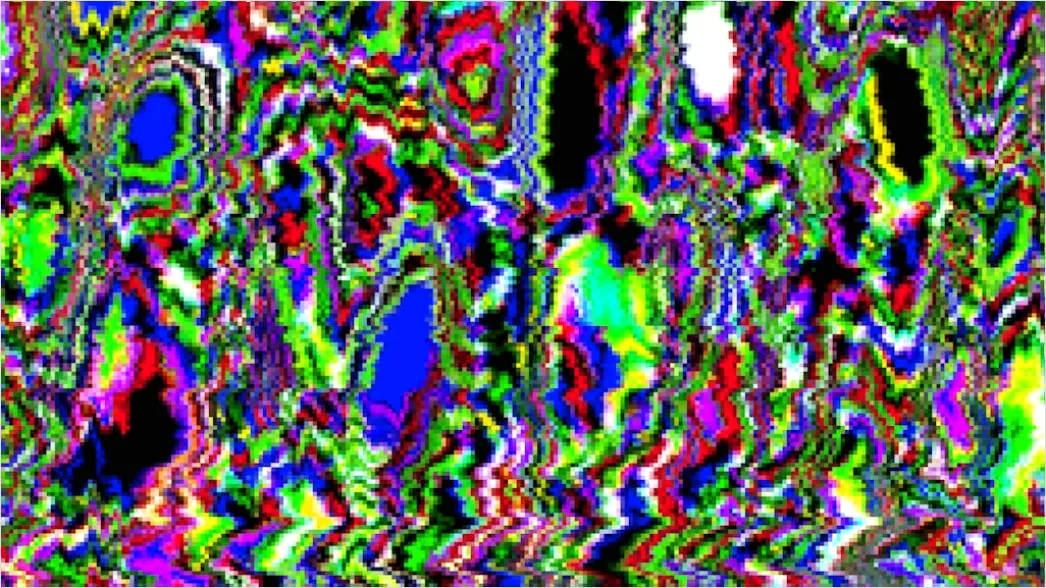 Detail Retro Pixel Art Background Number 4