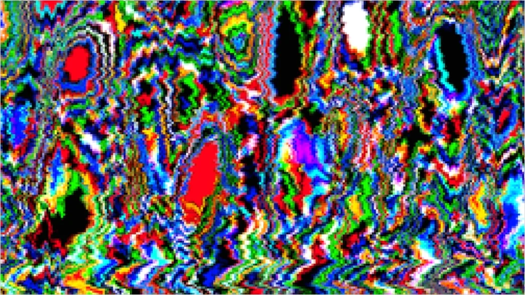 Detail Retro Pixel Art Background Number 5