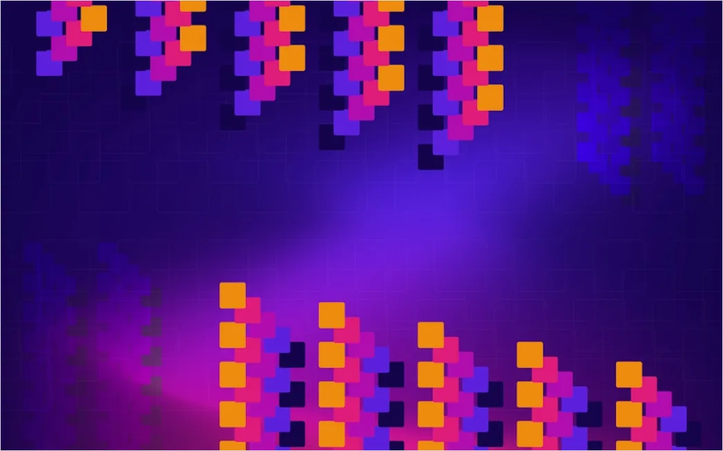 Detail Retro Pixel Art Background Number 8