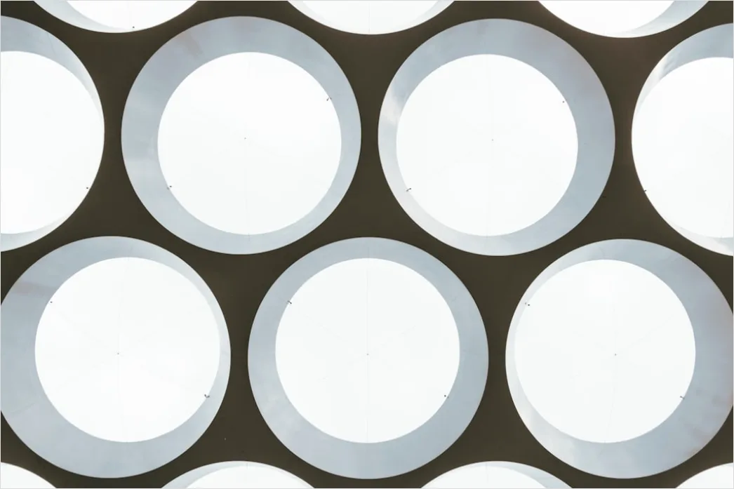 Detail Retro Polka Dot Pattern Seamless Number 14