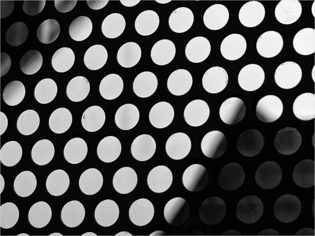Detail Retro Polka Dot Pattern Seamless Number 10