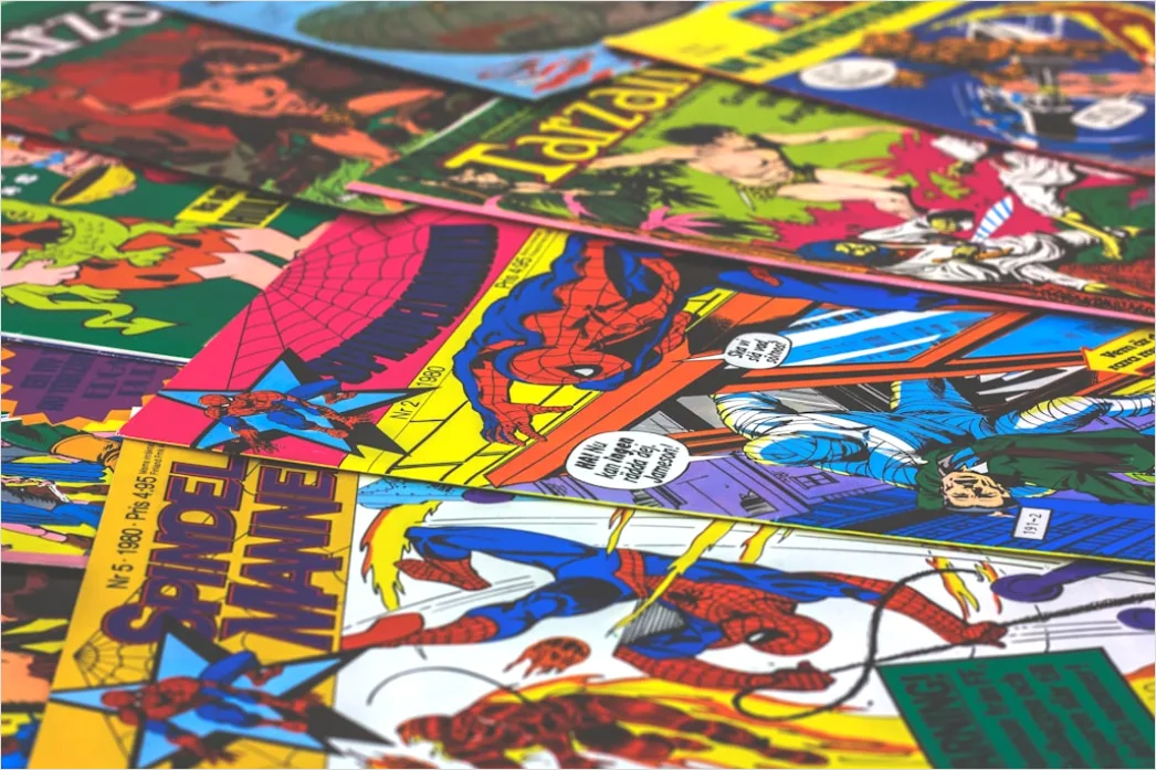 Detail Retro Pop Art Comic Style Number 14