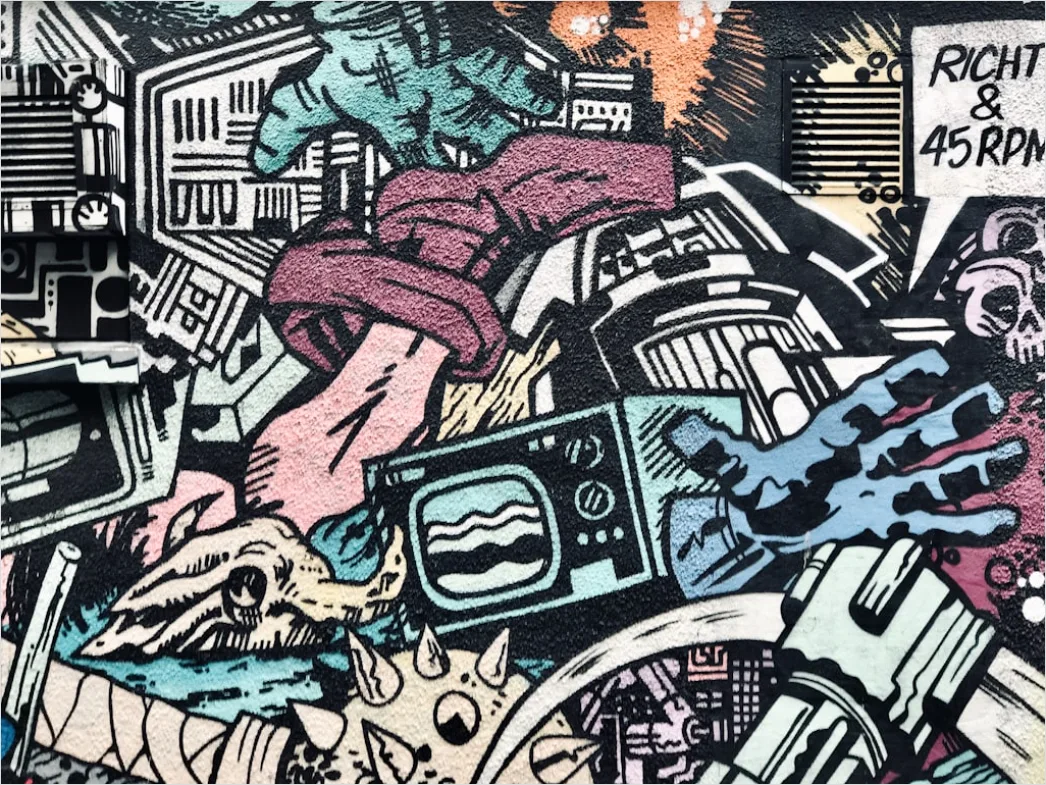 Detail Retro Pop Art Comic Style Number 17