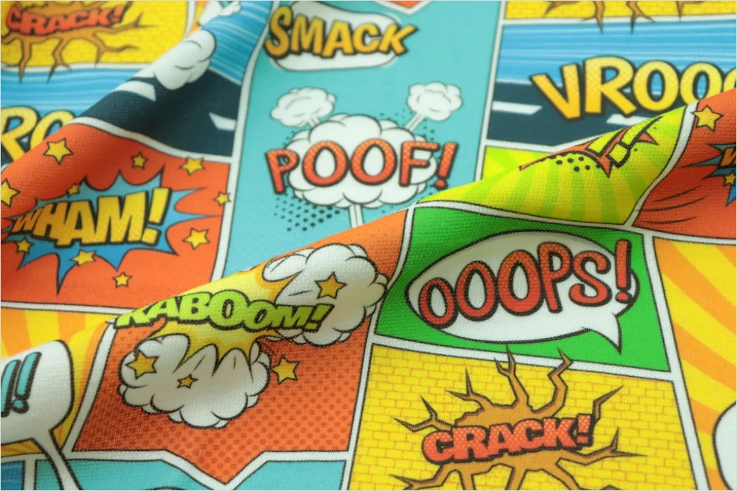 Detail Retro Pop Art Comic Style Number 3
