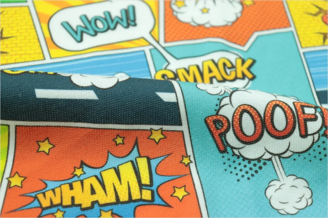 Detail Retro Pop Art Comic Style Number 9