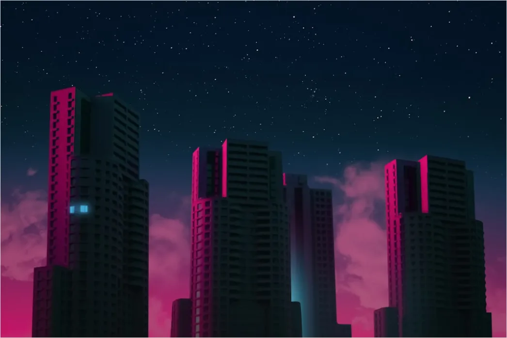 Detail Retro Sunset Synthwave Wallpaper Number 9