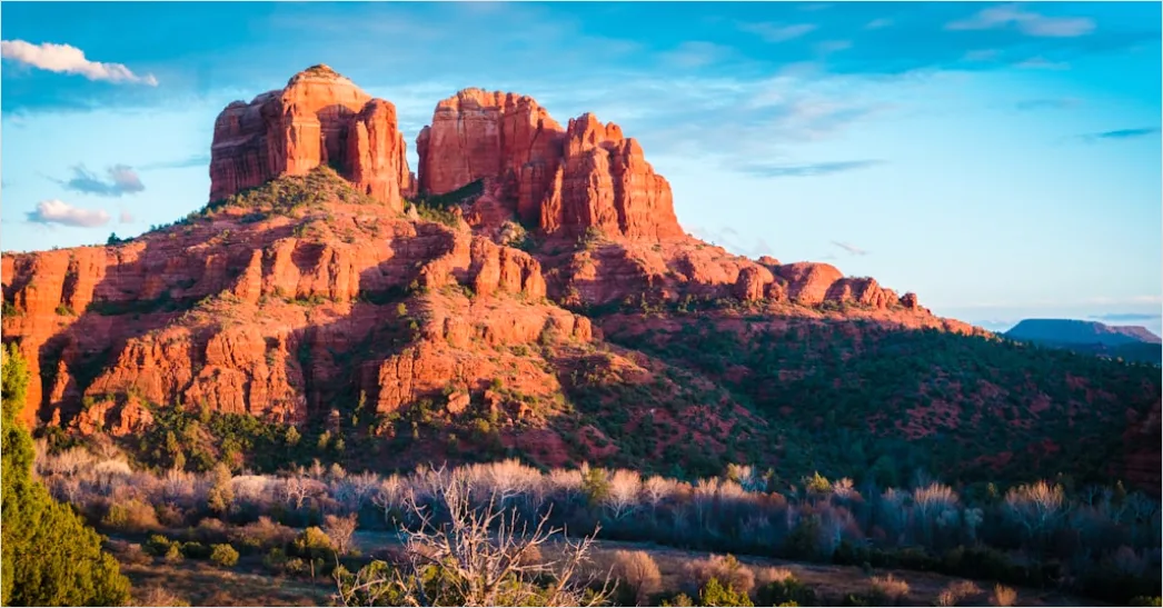 Sedona Red Rocks Sunset Glow 455d