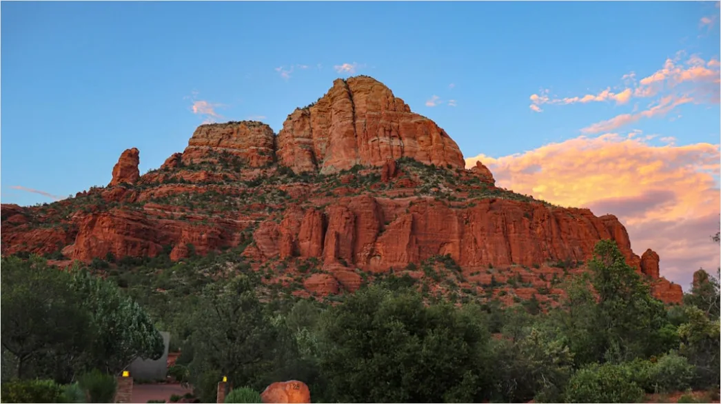Detail Sedona Red Rocks Sunset Glow Number 7