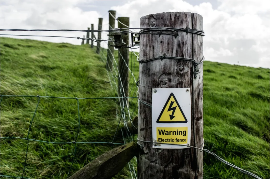 Detail Severe Weather Warning Sign Close Up Number 5