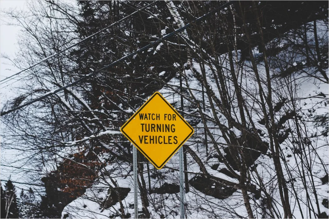Detail Severe Weather Warning Sign Close Up Number 10