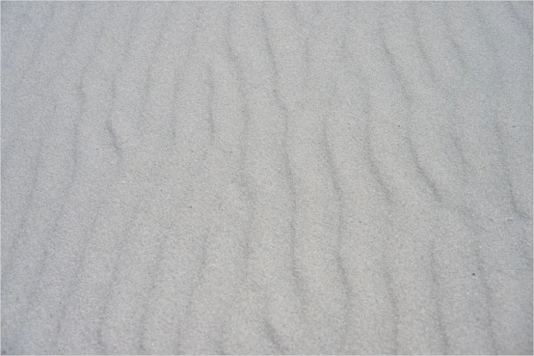 Detail Snow Drift Patterns Windblown Texture Number 11