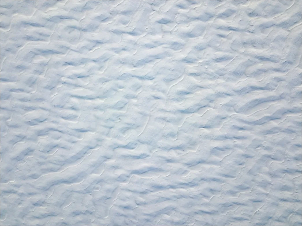 Detail Snow Drift Patterns Windblown Texture Number 14