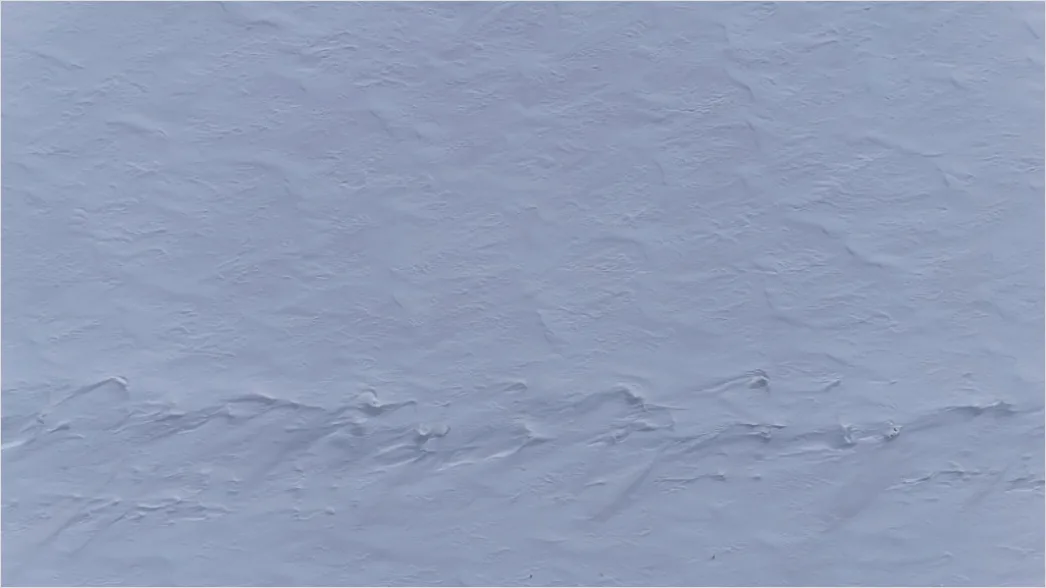 Detail Snow Drift Patterns Windblown Texture Number 5