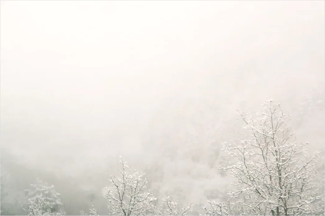 Detail Snowy Day Aesthetic Soft Minimal Number 13