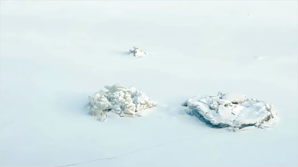 Detail Snowy Day Aesthetic Soft Minimal Number 7