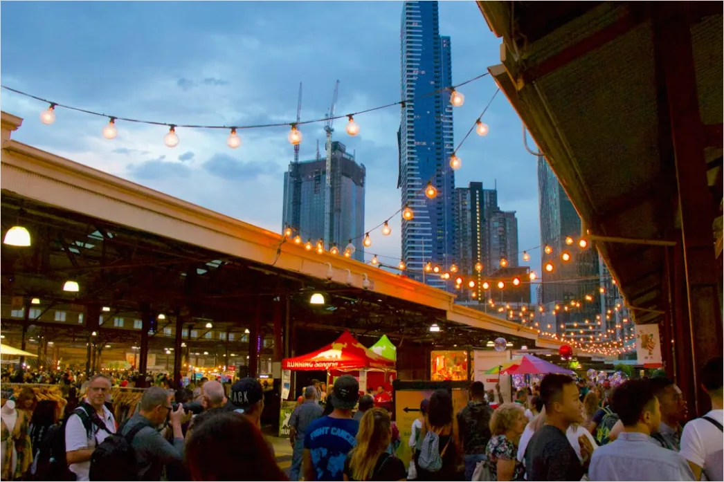 Detail Street Food Stall Night Market Scene Number 2