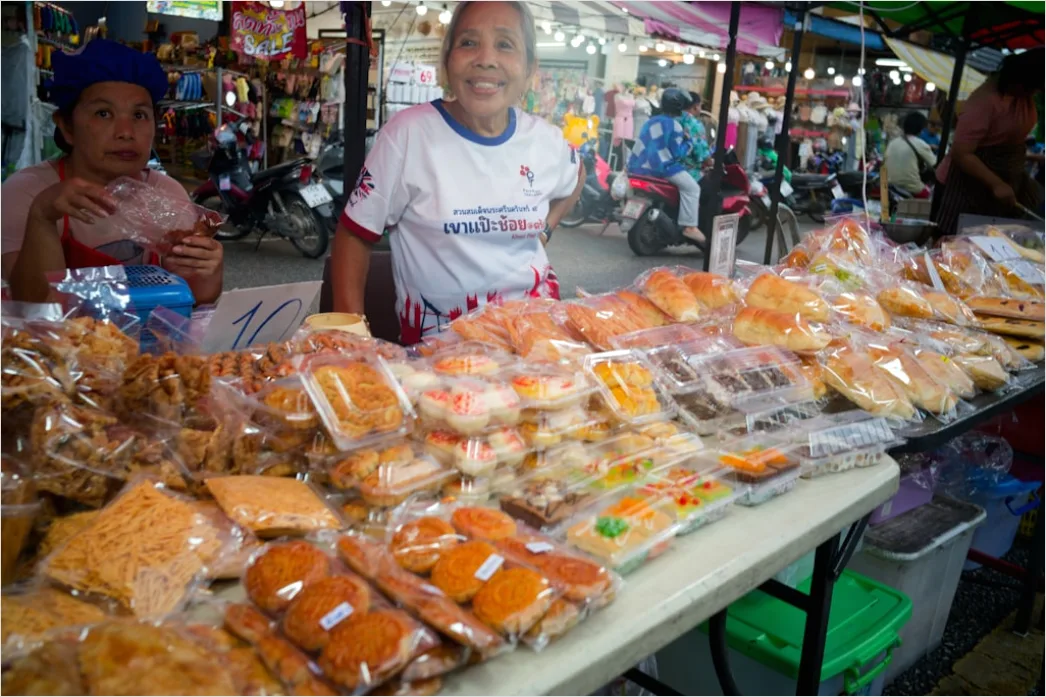 Detail Street Food Stall Night Market Scene Number 16