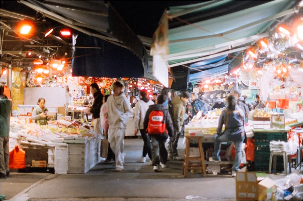 Detail Street Food Stall Night Market Scene Number 6