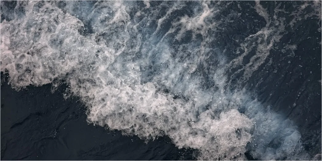Detail Strong Wind Ocean Waves Whitecaps Number 11
