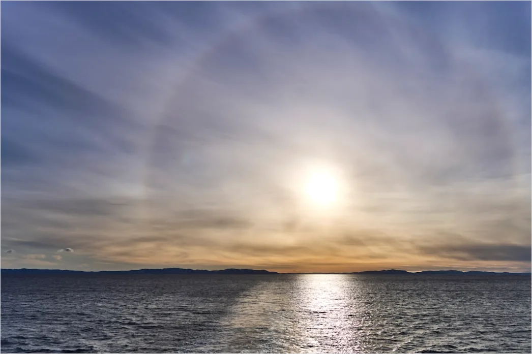Detail Sun Halo Ring Around Sun Number 8