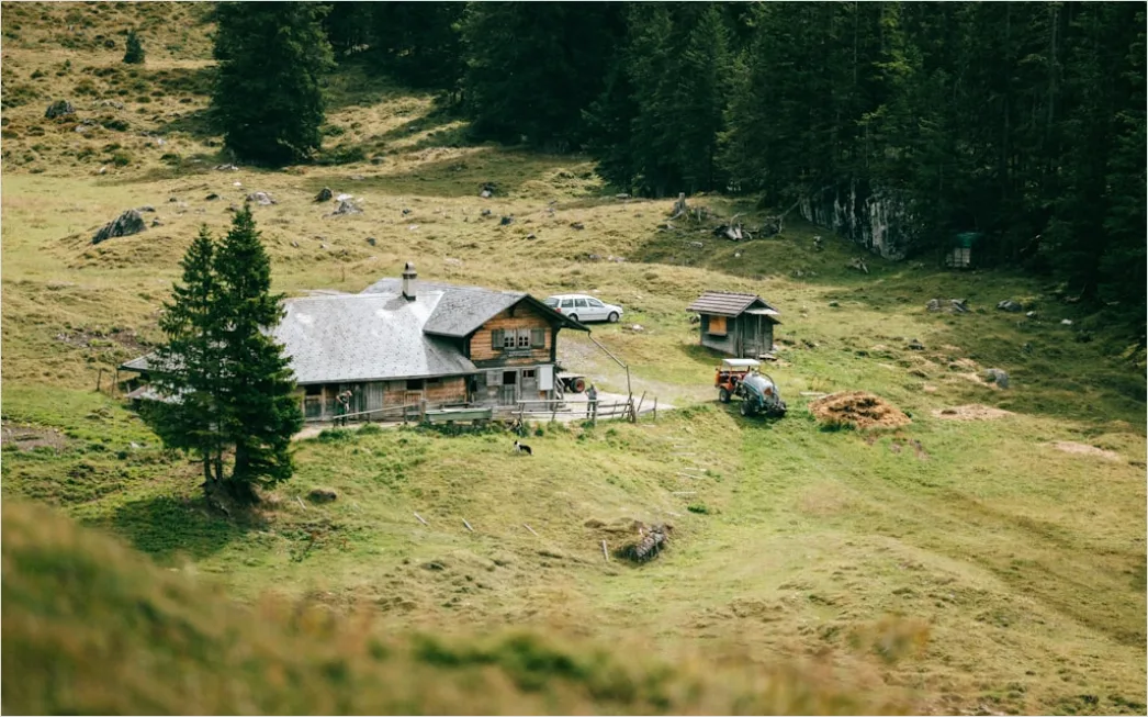 Detail Switzerland Alpine Village Mountain View Number 16