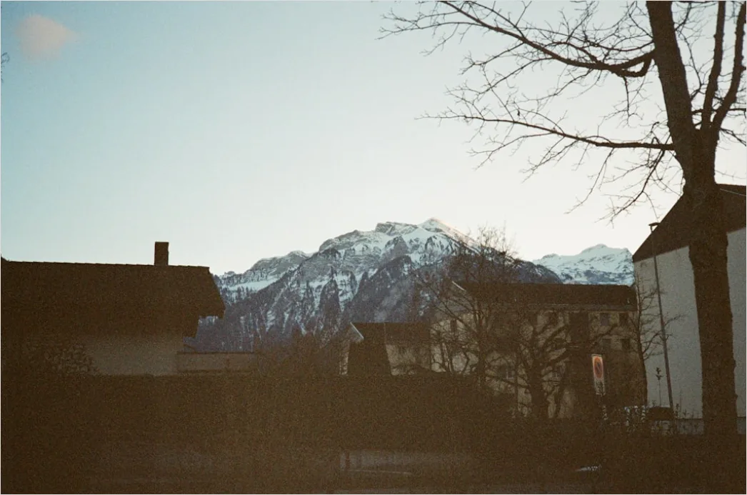 Detail Switzerland Alpine Village Mountain View Number 9